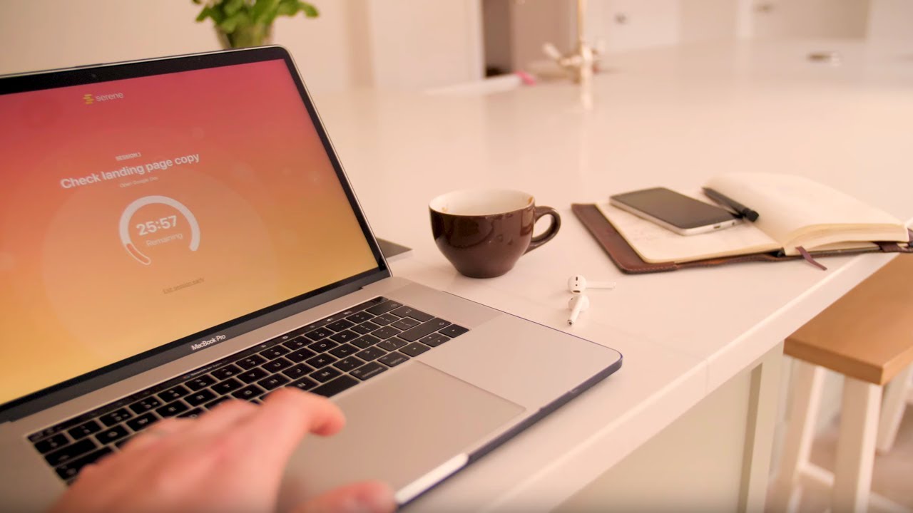 Serene: The App For Laser Focus