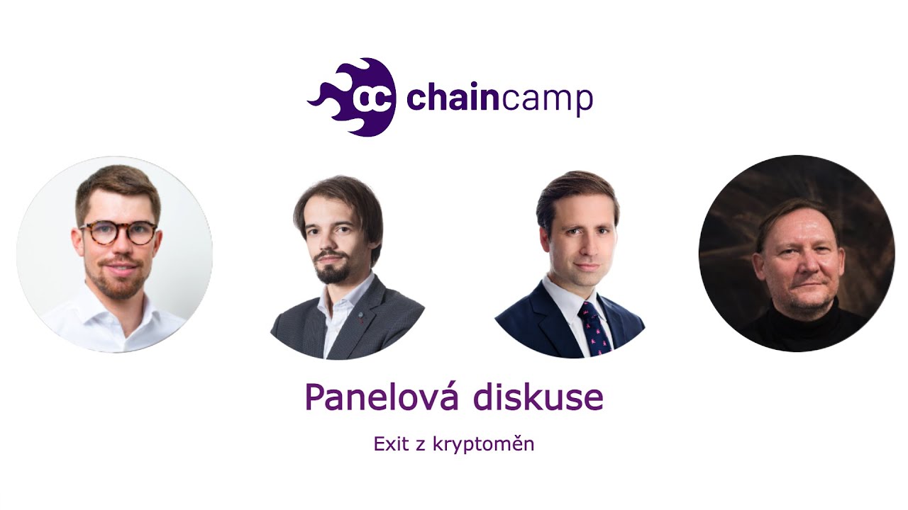 Panelová diskuse - Exit z kryptoměn - ChainCamp 2021