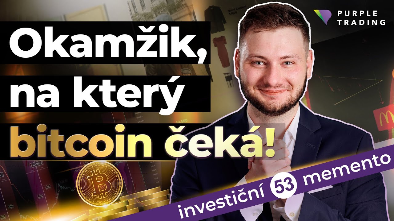 Okamžik, na&nbsp;který bitcoin čeká! | Investiční Memento #53 🟣 Purple Trading