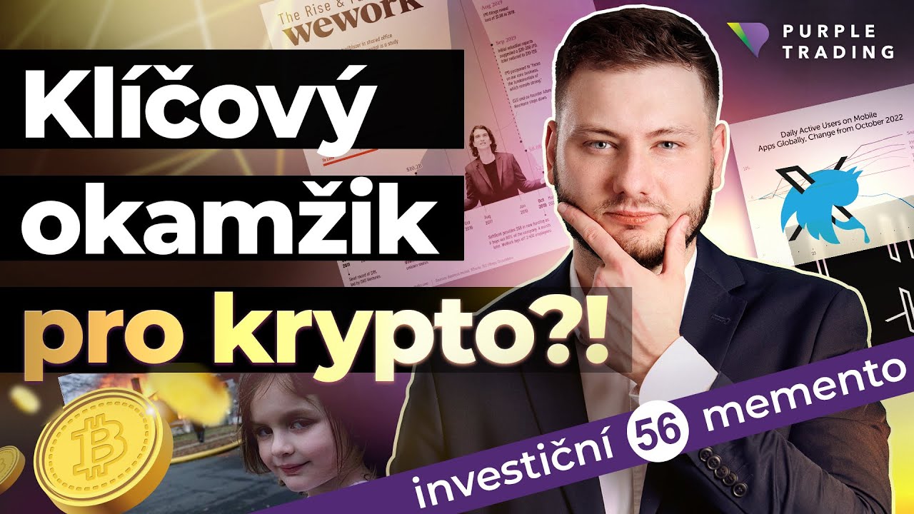 Klíčový okamžik pro bitcoin?!| Investiční Memento #56 🟣 Purple Trading