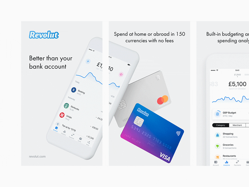 Aplikace Revolut