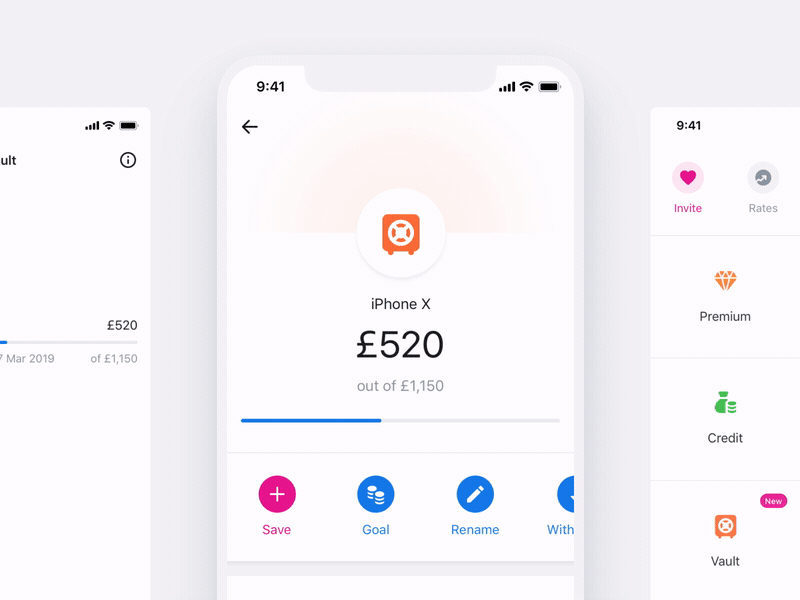 Revolut - Funkce trezor, zaokrouhlení a&nbsp;pravidelné spoření