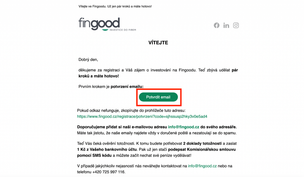 fingood registrace - 8