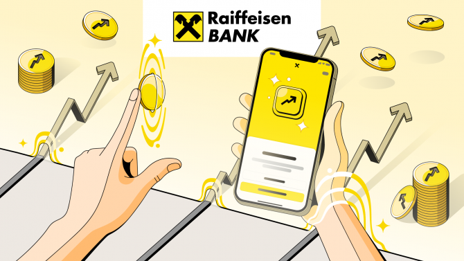 Raiffeisenbank spouští mobilní aplikaci pro nákup ETF, akcií, podílových fondů a investičních certifikátů