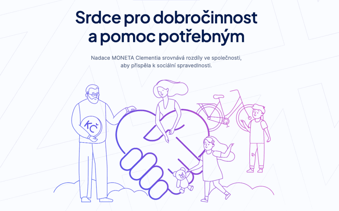 Nadace MONETA Clementia poskytla v loňském roce finanční pomoc za více než 36,1 milionů korun 