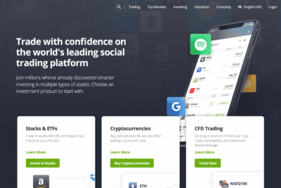 eToro - Recenze a&nbsp;zkušenost se světovým brokerem
