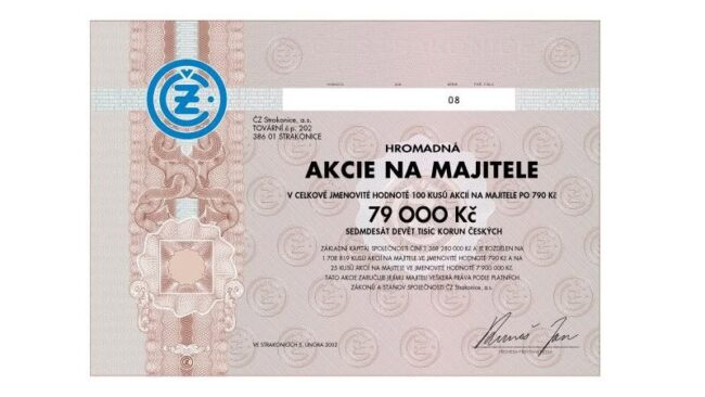 hromadna akcie