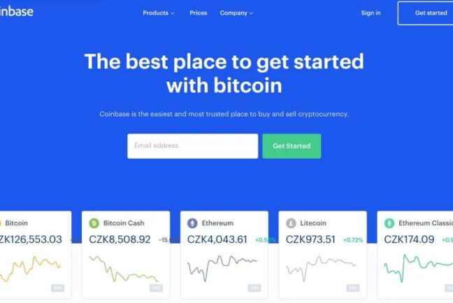 Směnárna Coinbase - Podrobná recenze