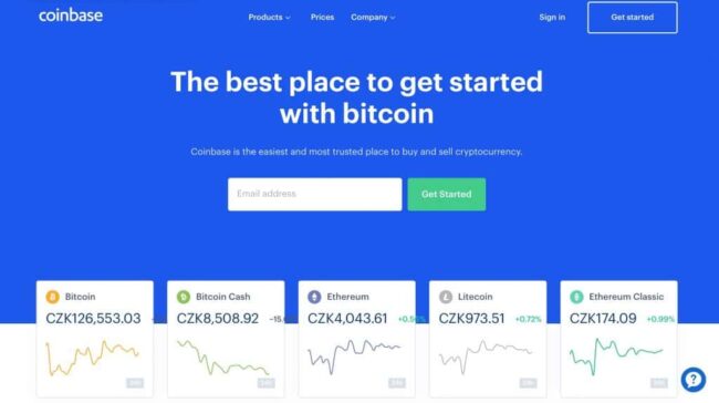 Směnárna Coinbase - Podrobná recenze