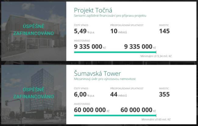 upvest příklad projektu
