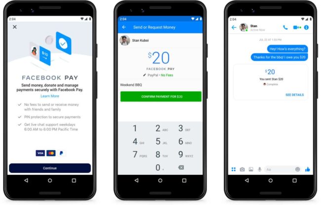 facebook pay app