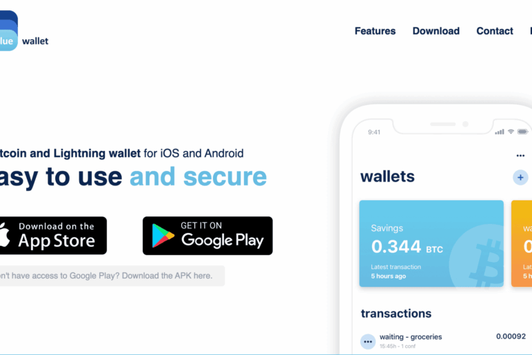 Lightning Network peněženka BlueWallet – Recenze a návod