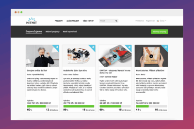 Crowdfunding v&nbsp;Česku posiluje. Hithit svoji úspěšností překonává světové platformy