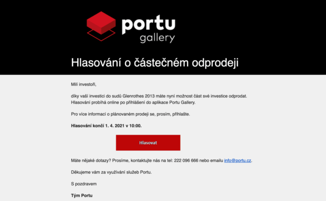 Portu Gallery - druhé hlasování