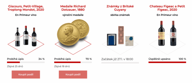 Portu Gallery - nabídka investic
