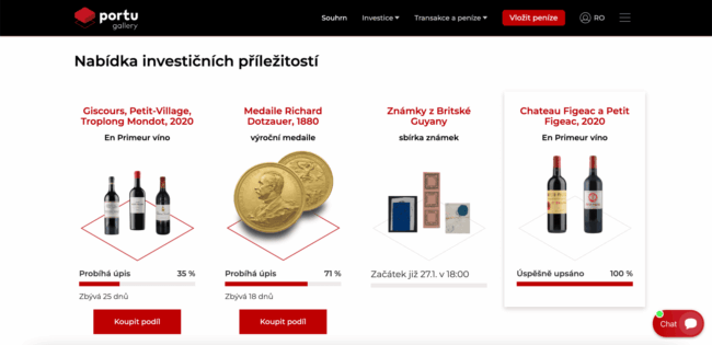 Portu Gallery - investiční příležitosti
