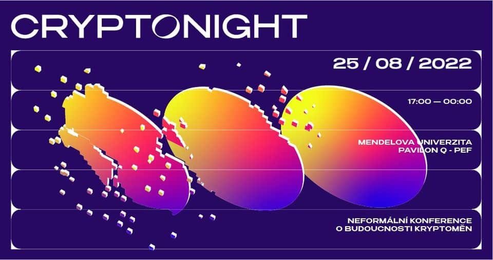 Druhý ročník úspěšné CryptoNight je tady. V Brně vystoupí špičky české a slovenské krypto scény