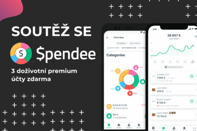 SOUTĚŽ o&nbsp;3 doživotní předplatné aplikace Spendee v&nbsp;hodnotě 7 500 Kč