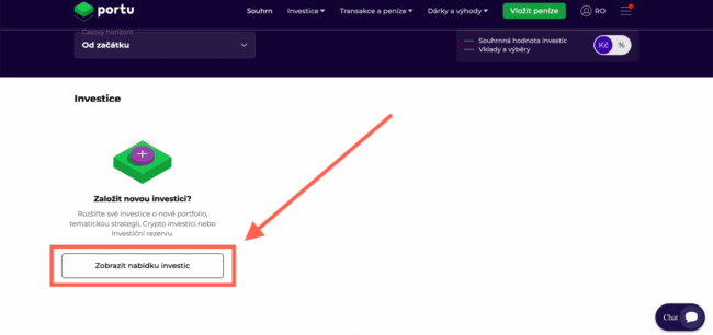 portu crypto - investování 1