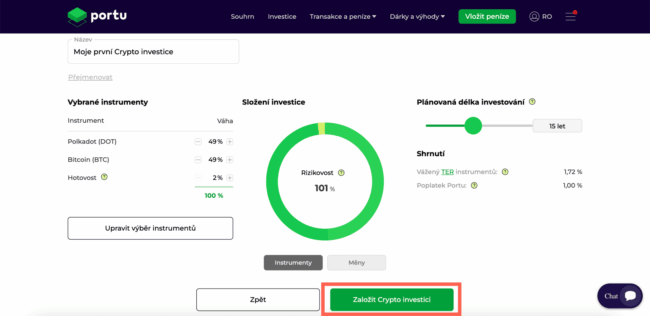 portu crypto - investování 6