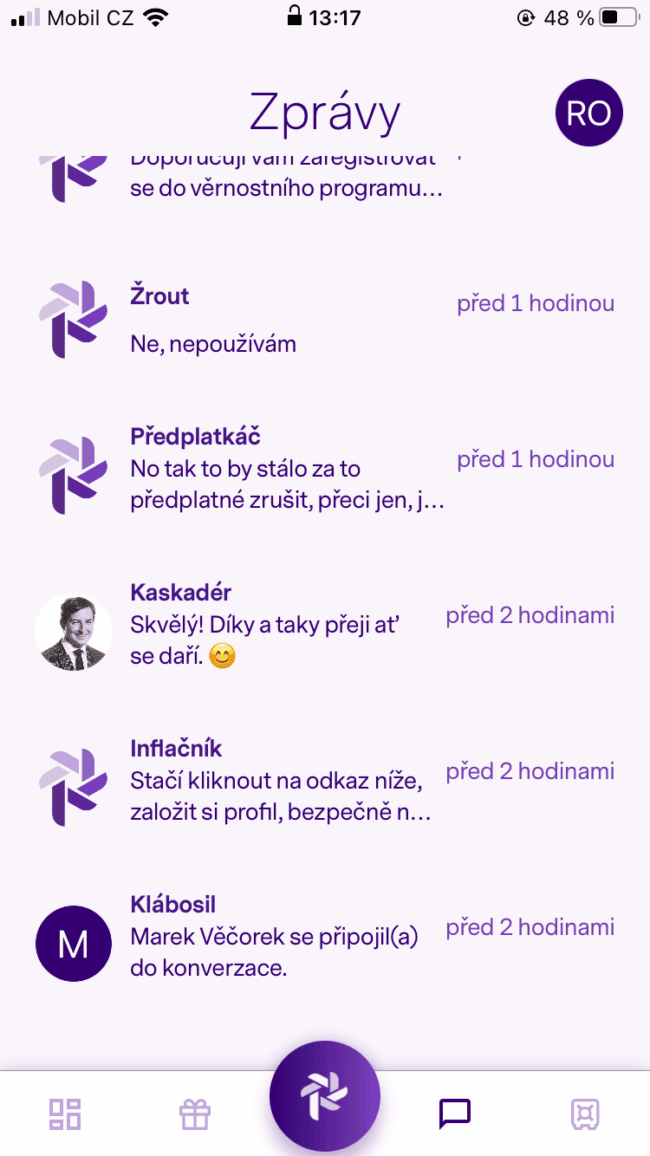 patron go - zprávy
