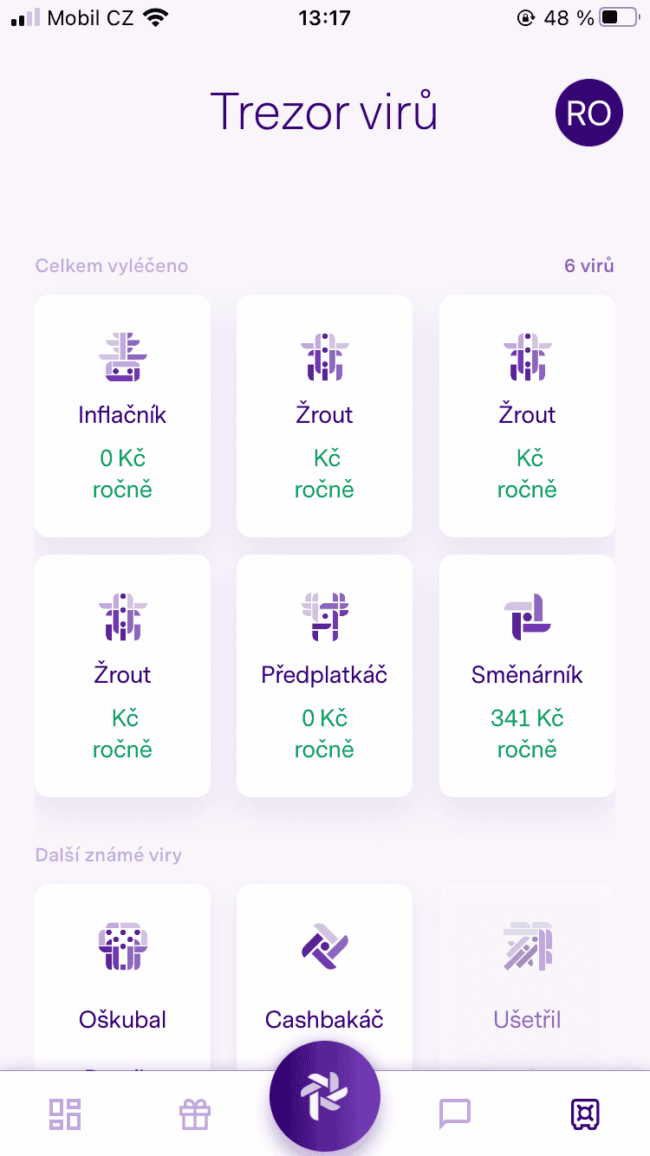 patron go - trezor virů