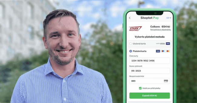 Shoptet pay Ondrej Buben