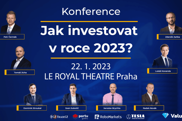 Jak investovat v roce 2023? To se dozvíte 22. ledna v Le Royal v Praze.