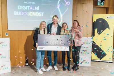 Jak bude vypadat digitální budoucnost mobilního bankovnictví? Raiffka uspořádala pro studenty VŠE hackathon a&nbsp;už zná odpověď