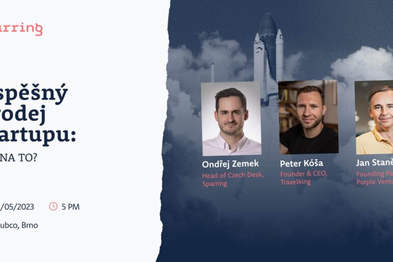 Jak na úspěšný prodej (nejen) FinTech startupu? Přijďte získat inspiraci v brněnském Clubco už 16. května!