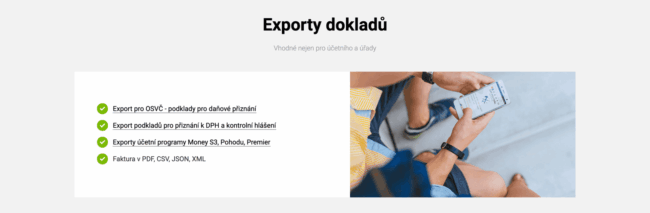 vyfakturuj - exporty