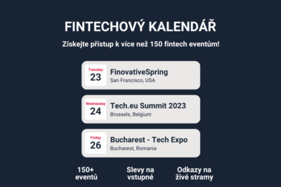 Fintech kalendář: Všechny fintechové akce na&nbsp;jednom místě