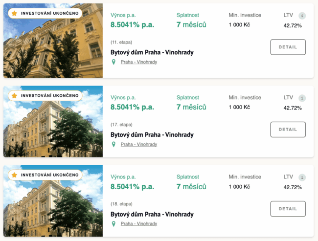 Ronda Invest - Ukončené investiční příležitosti-min