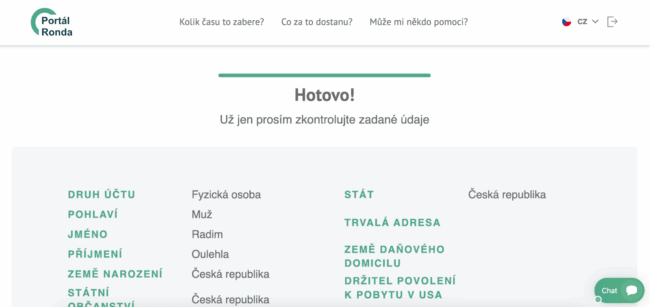 Ronda Invest - KYC 4