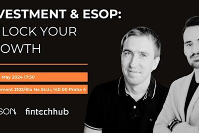 ESOP a&nbsp;investice: Workshop pro startupy pod taktovkou Fintech Hub Europe a&nbsp;Eldison