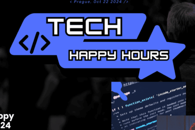 Nová technologická událost - TECH HAPPY HOURS v&nbsp;Praze 22. října 2024!