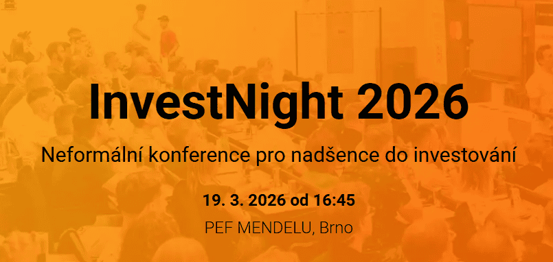 InvestNight 2026 v Brně: Investování jako motor ekonomiky i osobního bohatství