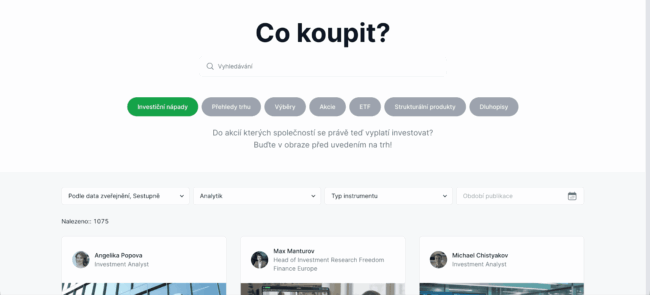 Freedom24 - Co koupit