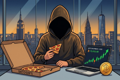Fintree Krypto Týdeník — Bitcoin Pizza Day: Dvě pizzy za tři čtvrtě miliardy a&nbsp;kam se Bitcoin posouvá