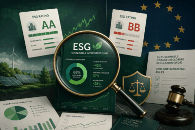 Zelené fondy pod drobnohledem: proč se ESG ratingy rozcházejí a&nbsp;jak EU bojuje s&nbsp;greenwashingem