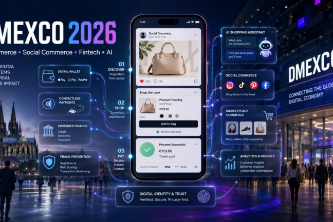 Od kliknutí k platbě: proč se e-commerce a fintech potkávají na DMEXCO 2026