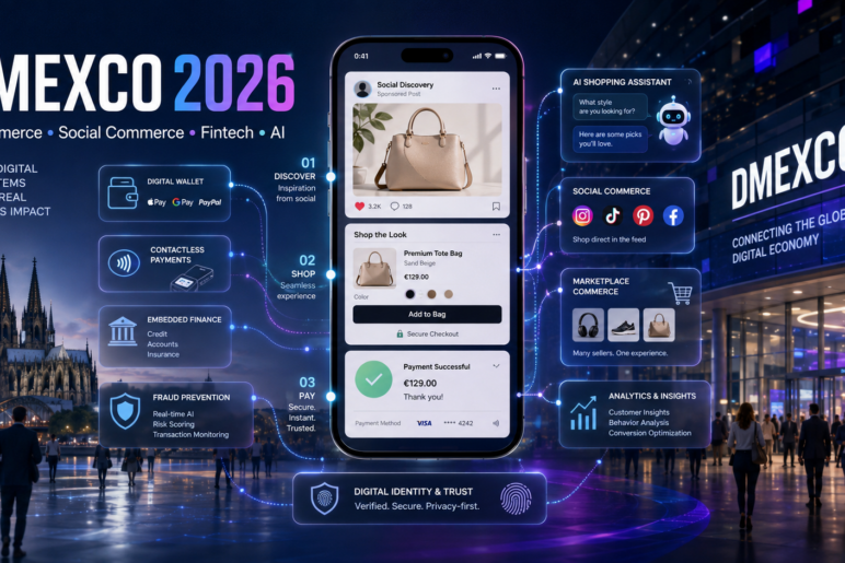 Od kliknutí k platbě: proč se e-commerce a fintech potkávají na DMEXCO 2026