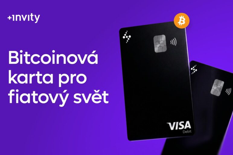 Invity Card s 1,5% cashbackem v bitcoinu a Turbo nákup Plus