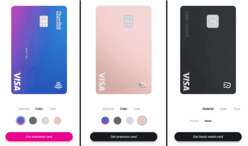 Revolut platební karty